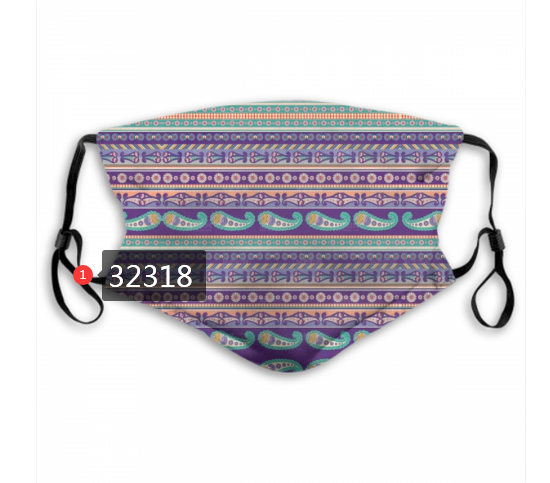 2021 new #68 Dust mask with filter->nfl dust mask->Sports Accessory